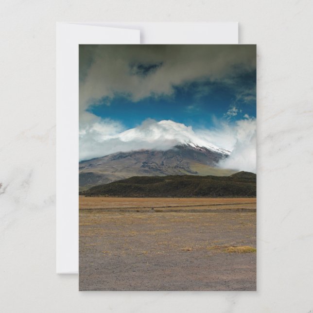 Cotopaxi-Karte (Vorderseite)