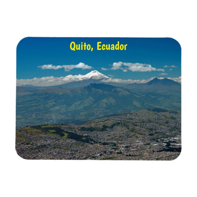 Cotopaxi & Quito Magnet (Horizontal)
