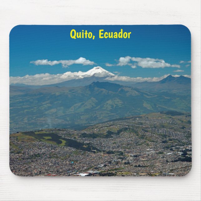 Cotopaxi & Quito Mousepad (Vorne)