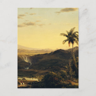 Cotopaxi von den Anden von Frederic Edwin Ch Postkarte