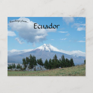 Cotopaxi Vulkan Ecuador Postkarte