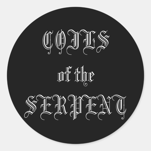 COTS Sticker Gothic! (Vorderseite)