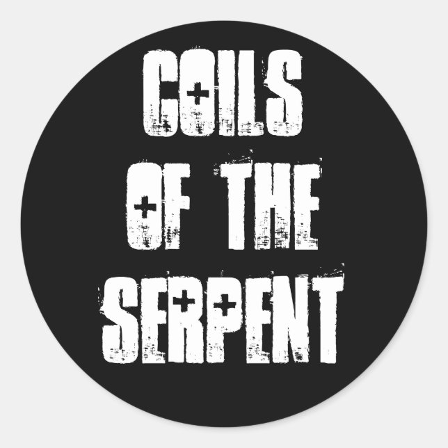 COTS Sticker! Runder Aufkleber (Vorderseite)