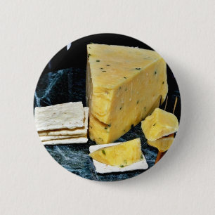Cotswold Double Gloucester Käse Button