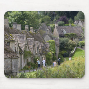 Cotswold-Stein-Cottages im Dorf Mousepad
