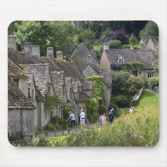 Cotswold Stein Hütten im Dorf Mousepad (Vorne)
