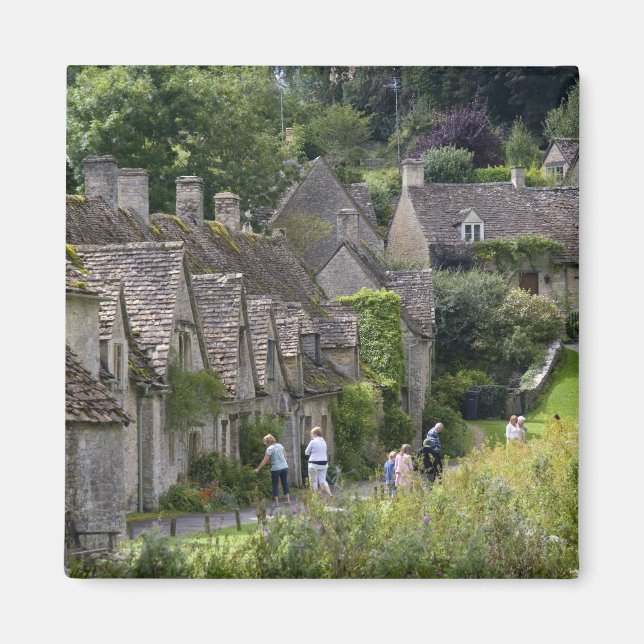 Cotswold Stone Hütten im Dorf Magnet (Vorne)