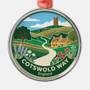 Cotswold Way England Ornament Aus Metall