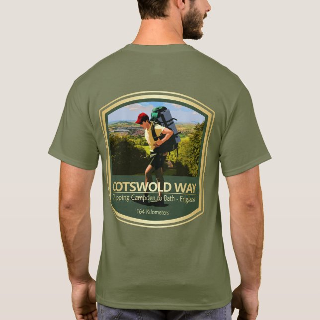 Cotswold Way (PF) T-Shirt (Rückseite)