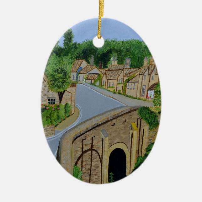 Cotswolds England Keramikornament (Vorne)