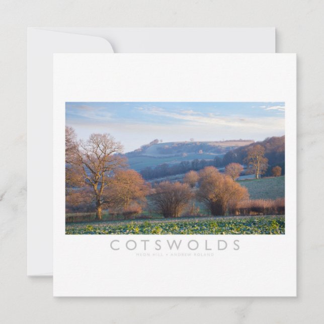 Cotswolds Feiertagskarte (Vorderseite)