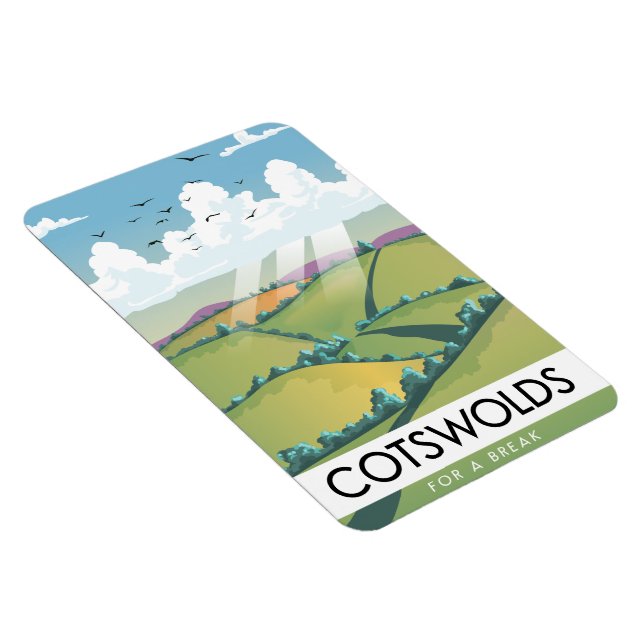 Cotswolds für eine Pause. Magnet (Rechte Seite)