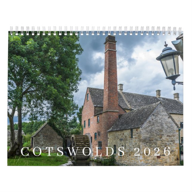 Cotswolds-Kalender 2026 Kalender (Titelbild)