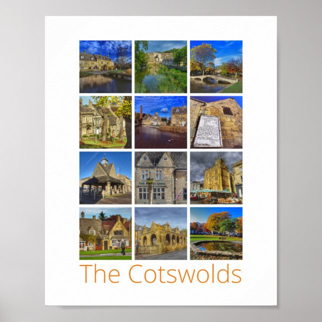 Cotswolds Poster (Vorne)
