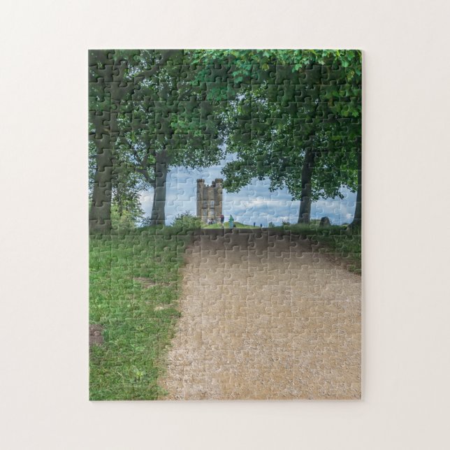 Cotswolds Weg zum Broadway Tower Puzzle (Vertikal)