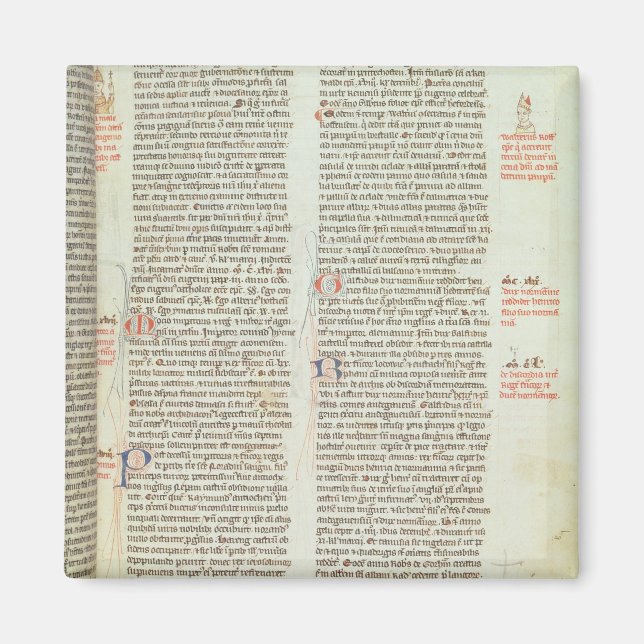 Cott Nero D II f.114 Adrian IV Magnet (Vorne)