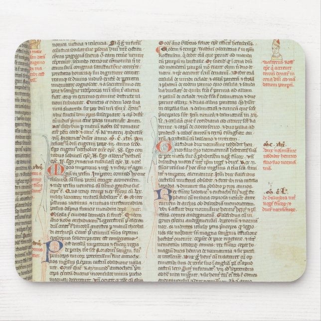 Cott Nero D II f.114 Adrian IV Mousepad (Vorne)