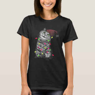 Cottage Core Weihnachtskatze Fairy Core Weihnachte T-Shirt