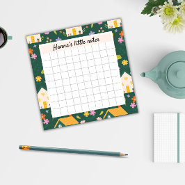 Cottage Garden - Blossom Time Sticky Notes Post-it Klebezettel