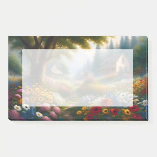 Cottage Garden Desk Sticky Notes - Post-It Notes Post-it Klebezettel