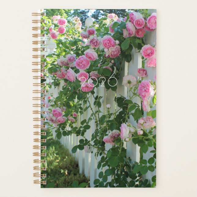 Cottage Garden Eden Rosen 2026 Planer (Vorderseite)