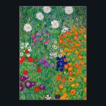 Cottage Garden Gustav Klimt Einladung<br><div class="desc">Cottage Garden Gustav Klimt</div>