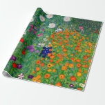 Cottage Garden Gustav Klimt Geschenkpapier<br><div class="desc">Cottage Garden Gustav Klimt</div>