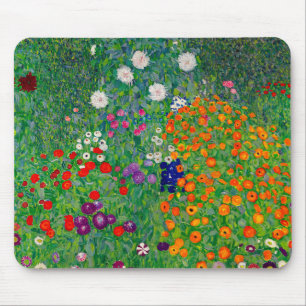 Cottage Garden Gustav Klimt Mousepad