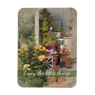 Cottage-Garten-Magnet Magnet