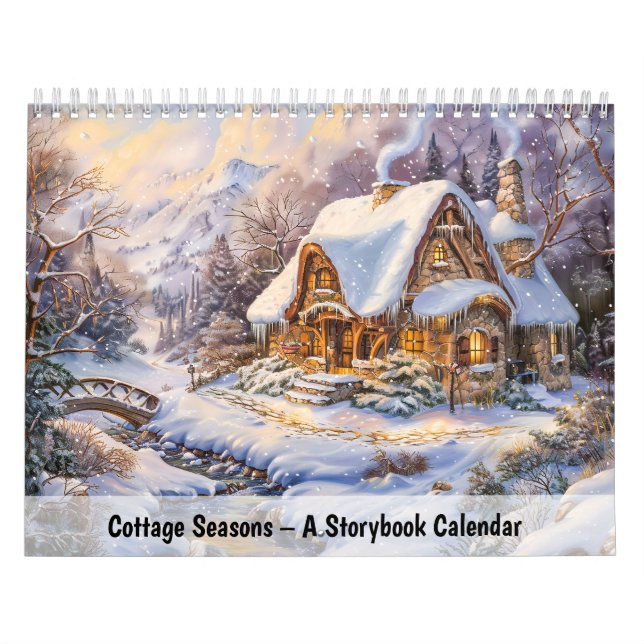 Cottage Seasons – Ein Märchenkalender Kalender (Titelbild)