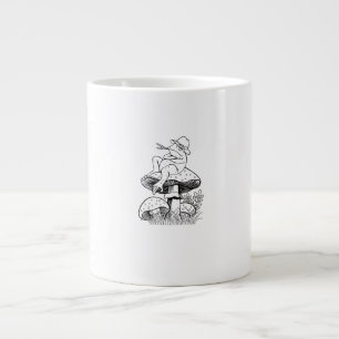 Cottagecore-Ästhetik-Frosch-Pilz-Kröte-Goblincor Jumbo-Tasse
