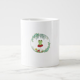 Cottagecore-Ästhetik Kawaii Frosch Goblincore Süß  Jumbo-Tasse