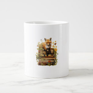 Cottagecore-Ästhetik mit Buch Cute Goblincore Cr Jumbo-Tasse