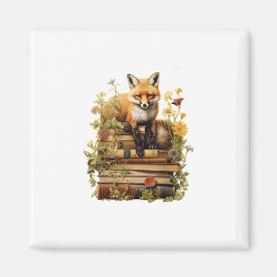 Cottagecore-Ästhetik mit Buch Cute Goblincore Cr Magnet