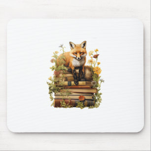 Cottagecore-Ästhetik mit Buch Cute Goblincore Cr Mousepad