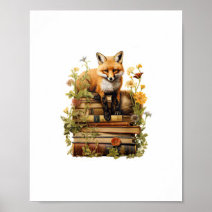 Cottagecore-Ästhetik mit Buch Cute Goblincore Cr Poster
