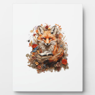 Cottagecore-Ästhetik mit Buch Cute Goblincore Fotoplatte