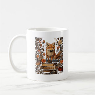Cottagecore-Ästhetik mit Buch Cute Goblincore Mi Kaffeetasse