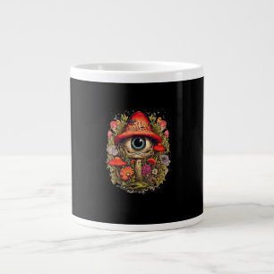 Cottagecore-Ästhetik-Pilz-Goblincore-Design Jumbo-Tasse