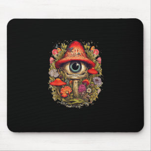 Cottagecore-Ästhetik-Pilz-Goblincore-Design Mousepad