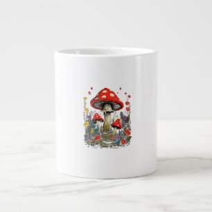 Cottagecore-Ästhetik Pilz Goblincore Minimal  Jumbo-Tasse
