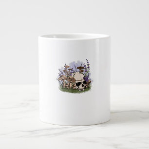 Cottagecore-Ästhetik Pilz-Mann Goblincore Fantasie Jumbo-Tasse