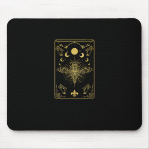Cottagecore-Ästhetik-Pilz-Motte Goblincore Aca Mousepad
