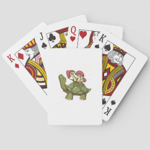 Cottagecore-Ästhetik Pilz Schildkröte Gob Spielkarten