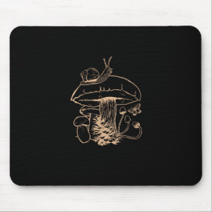 Cottagecore-Ästhetik-Pilz-Schnecke-Goblincore Mein Mousepad