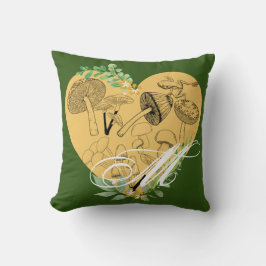CottageCore-Ästhetische Personalisierte Monogramm Kissen