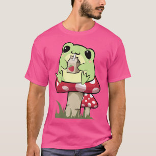 CottageCore ästhetische Pilzfrosch Goblincore Myc T-Shirt