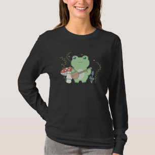 Cottagecore Ästhetischer Froschpalme T-Shirt