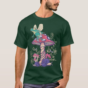 CottageCore ästhetisches Pilz Fairycore Fungi Fung T-Shirt