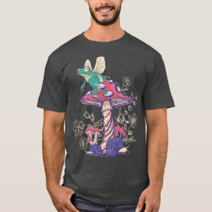 CottageCore ästhetisches Pilz Fairycore Fungi Fung T-Shirt